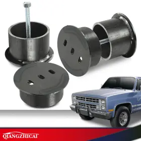 Dsa64789 Ds-auto-parts Universal Fit For Chevy Truck Front Air Ride Bracket Kit Cup 4.5 Inch Od With Hardware