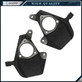 Ecp176080hk Eccpp 2 Inch Drop Lowering Spindle For 2007-2016 Chevy Silverado Gmc Sierra 1500 2wd