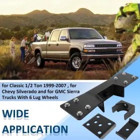 Egqp1073 Eg-auto C-notch Rear Lowering Drop Flip For Chevy Silverado C1500 Gmc Sierra 1988-98 #2