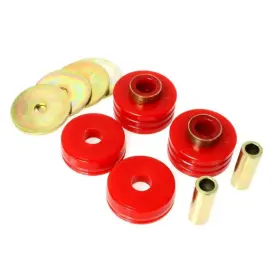 9.4102r Energy Suspension Universal Polyurethane Red Body Mount Soft Bushings
