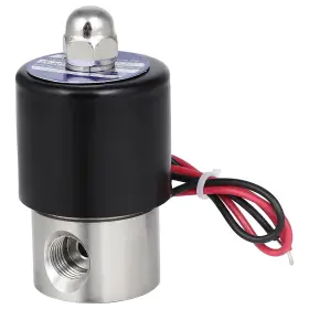 Ew128415a01 Ewaymotor 1 Solid 1/4 Inch Npt 12v Air Ride Suspension Valve Solenoid Electric Stainless Steel
