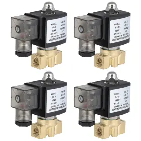 Ew843247a01 Ewaymotor 4pcs 1/4 Inch Npt 110-120v Air Suspension Valve Solenoid Brass Electric N/c