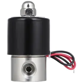 Ew843254a01 Ewaymotor 8 Solid 1/4 Inch Npt 12v Air Ride Suspension Valve Solenoid Electric Stainless Steel #2