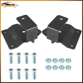 Firc2517340ss Firchassis For Chevy Gmc 1500 Pickup 1999-2006 2 Inch Rear Axle Drop Hangers Lowering Kit