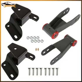 Firc4361140ss Firchassis For Ford F100 1973/1974-1995/1996 4 Inch Drop Kit Leveling Lowering Shackles Hangers