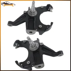 Firc4984560ss Firchassis For Chevy C10 2wd 4.3l 5.0l 1973-1987 2pcs 2.5 Inch Front Drop Spindles Lowering Kit
