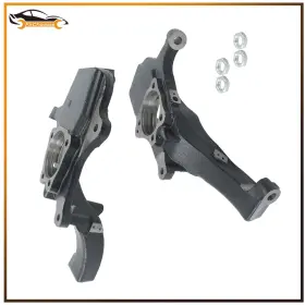 Firc5546240ss Firchassis For Chevrolet Silverado 1500 2wd 19-22 Pair Of 2 Inch Drop Lowering Spindles Front