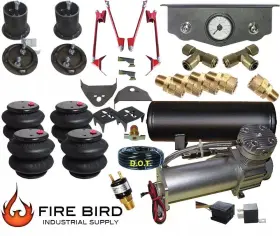 16356025 Firebird Industrial Dodge 74-93 D350 Air Kit 2600 Bags Manual Valve Front And Rear Dc480 16356025 Firebird Industrial Dodge 74-93 D350 Air Kit 2600 Bags Manual Valve Front And Rear Dc480