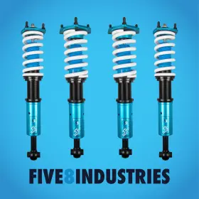 58-sc4ss Five8 Industries Lowering Coilovers Height Adjustable For Lexus Sc430 2002-2010