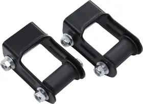Fo-35 Fokes 1 Pair Rear Leaf Spring Shackle Kit Compatible With 94-04 Gmc Jimmy Sonoma