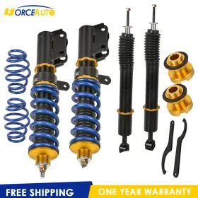 M143029c4 Forceauto 4x Coilovers Shock Struts For Honda Base Dx Ex Lx 1.5l 06-08 With Adjustable Height