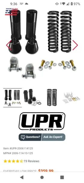 2006-112 Ford 79-04 Mustang Shock Rear Coil Over Kit #2