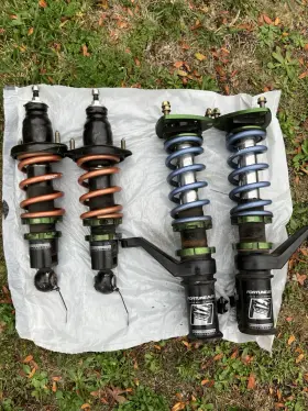 148874 Fortune Auto Coilovers With Swift Spring Upgrade 2001-2005 Civic 2002-2006 Rsx