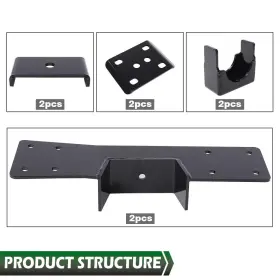 Alo699854 G-plus Fit For 99-2006 Chevy And Gmc Silverado 1500 Rear Axle C-notch Flip 6 Inch Drop Kit #3