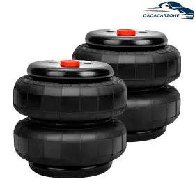 Gag 941689839106 2pcs Standard 2500 Lb Air Ride Suspension Bags 1/2 Inch Npt Single Port Heavy Duty