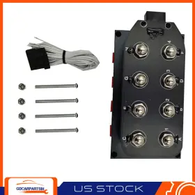 Gd115994c01 Gdcarpartsin 1/4 Inch Npt Air Ride Suspension Manifold Solenoid Valve Unit Vu4 4 Corner Block