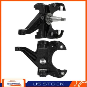Gd17608201car Gdcarpartsin 2.5 Inch Drop Spindle Lowering Kit With 1 Rotor For 1973-1987 Chevy C10 Pickup 2wd