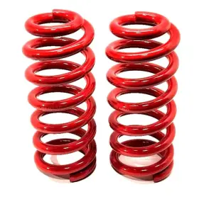 Gh9172 Gearhead Gh9167 /gh9172 1963-1987 Chevy Gmc 1/2 Ton Truck 3 Inch Front 6 Rear Red Lowering Coil Springs Kit #2