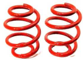 Gh9172 Gearhead Gh9167 /gh9172 1963-1987 Chevy Gmc 1/2 Ton Truck 3 Inch Front 6 Rear Red Lowering Coil Springs Kit #3