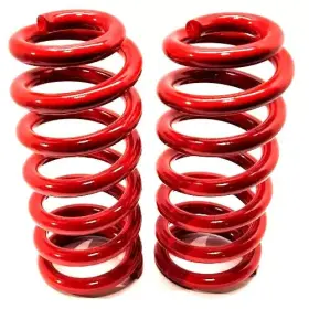 Gh9173 Gearhead Gh9169 /gh9173 1963-1972 Chevy Gmc 1/2 Ton Truck 5 Inch Rear 2 Front Red Lowering Coil Springs Kit #2