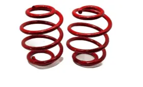 Gh9173 Gearhead Gh9169 /gh9173 1963-1972 Chevy Gmc 1/2 Ton Truck 5 Inch Rear 2 Front Red Lowering Coil Springs Kit #3