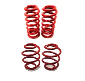 Gh9173 Gearhead Gh9169 /gh9173 1963-1972 Chevy Gmc 1/2 Ton Truck 5 Inch Rear 2 Front Red Lowering Coil Springs Kit