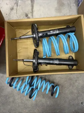 Ls-ts-bz-0001 Godspeed 01-05 Mercedes W203 Traction S Lowering Springs With 2 Front Shocks