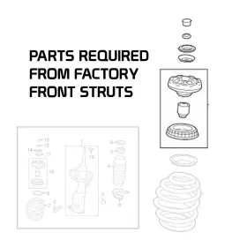 Mss1094-d Godspeed Mono Ss Adjustable Coilovers Kit For 10-16 Buick Lacrosse Without H Arm #3