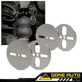 Gon012382 Gone-auto Universal Air Ride Mount Plates Upper Lower Dual Or Single Port 2500 2600 #2
