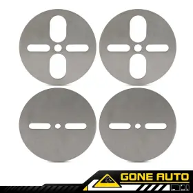 Gon012382 Gone-auto Universal Air Ride Mount Plates Upper Lower Dual Or Single Port 2500 2600