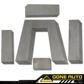 Gon805623 Gone-auto 10 Inch Tall 3 Wide Weld-on C-notch Kit Fit For Truck Under Bed Frame Lowering Gon805623 Gone-auto 10 Inch Tall 3 Wide Weld-on C-notch Kit Fit For Truck Under Bed Frame Lowering