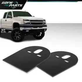 Goneparts-2024052009 Goneparts 2500lb 2600lb Pair Steel Upper D Plate Mounting Brackets Air-bag Suspension #2
