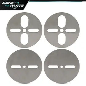 Goneparts0815 Goneparts 21 Universal Air Ride Mount Plates Upper Lower Dual Or Single Port 2500 2600 Bag
