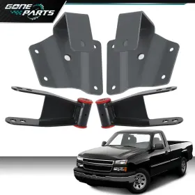 Goneparts1228-356 Goneparts 4ftft Drop Kit Shackles And Hangers Fit For 1999-06 Chevy Silverado/gmc Sierra 1500 #2 Goneparts1228-356 Goneparts 4ftft Drop Kit Shackles And Hangers Fit For 1999-06 Chevy Silverado/gmc Sierra 1500 #2