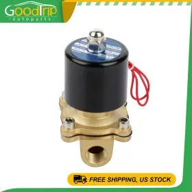 Go107657t01 Goodtrip-autoparts Fits Train Horn Air Ride Suspension Valve Brass Electric Solenoid 3/8 Inch Npt Single