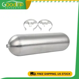Go177674t01 Goodtrip-autoparts 5 Port Brushed 24 Inch Seamless Spun Aluminum 3 Gallon Air Tank Ride Suspension