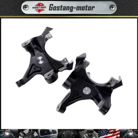 Gm2021130g Gostang 2 Inch Drop Spindles New For Chevy Silverado/c1500/sierra Ext Cab 2wd 1988-1998