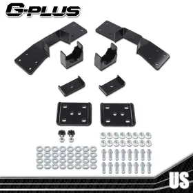 Gpl265254 Gplusmotor Rear Axle C-notch And Flip 6 Inch Drop Kit Fit For 99-06 Chevy Gmc Silverado 1500