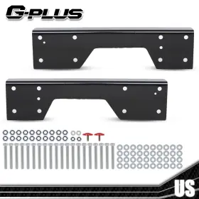 Gplus-0313-14 Gplusmotor Fit For 88-1998 Chevy Silverado Gmc Sierra C-notch Rear Lowering Axle C-support