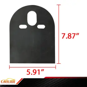 E-02ccf0002asl Grandorange 2500lb 2600lb Pair Steel Upper D Plate Mounting Brackets Air-bag Suspension #3