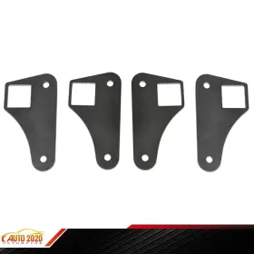 E-02mpa0004asl Grandorange 4 Link Tabs 2 Inch Square Tubing Air Ride Brackets Ladder Bar Mounting Parallel