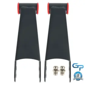 Gre129490 Greatparts 3 Inch Rear Drop Shackles For Chevy Gmc Sierra Silverado 1500hd 3500hd 2wd 2001-2010