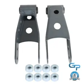 Gre97260 Greatparts For Gmc Sierra Chevy 2007/2008-2017/2018 Lowering Drop Shackle Kit 2 Inch -3 Rear Gre97260 Greatparts For Gmc Sierra Chevy 2007/2008-2017/2018 Lowering Drop Shackle Kit 2 Inch -3 Rear