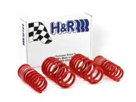 50898-88 H&r Race Lowering Springs For 1994-1999 Dodge Neon -1.6 Inch /-1.4