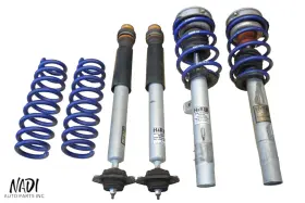 F16-1058-01 H&r 2008 - 2013 Bmw E82 E88 135i Touring Cup Kit Coilover Strut Set Oem Note