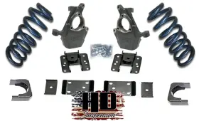 201520 Hd Suspension 5 Inch Lowering Drop Coils Spindles Flip Kit 2017-2018 Silverado Sierra