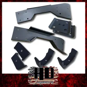 400470 Hd Suspension 1992-1999 C1500 Suburban 7 Inch Flip Kit And Cnotch C-notch