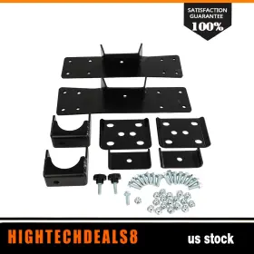 Hd180910801 Hightechde Fits 99-06 Chevy And Gmc Silverado 1500 Axle C-notch Flip 6 Inch Drop Kit Rear
