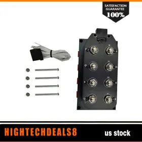 Hd115994801 Hightechdeals8 1/4 Inch Npt Controller Valve Air Ride Suspension Manifold Solenoid Unit 300psi