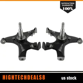 High184778t08 Hightechdeals8 2 Inch Lowering Drop Spindle 1.25 Rotor For 1992-1999 Chevy Suburban C1500 1/2 Ton